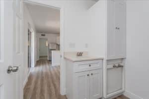 Stylish container home with back views