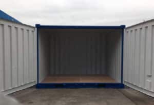 12 Foot Open Side Shipping Container