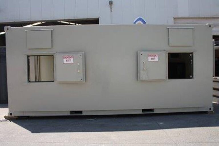 Armored 20ft and 40ft storage container