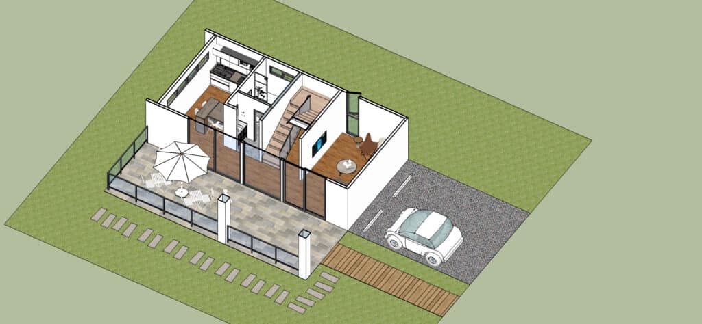 Contemporary Floor plan