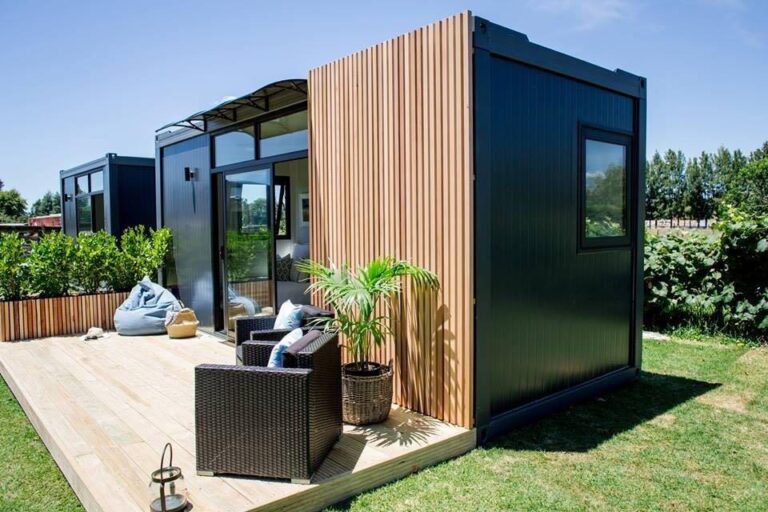 Modern shipping container fixtures