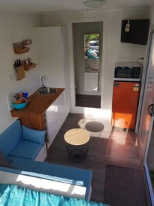 Modern shipping container home